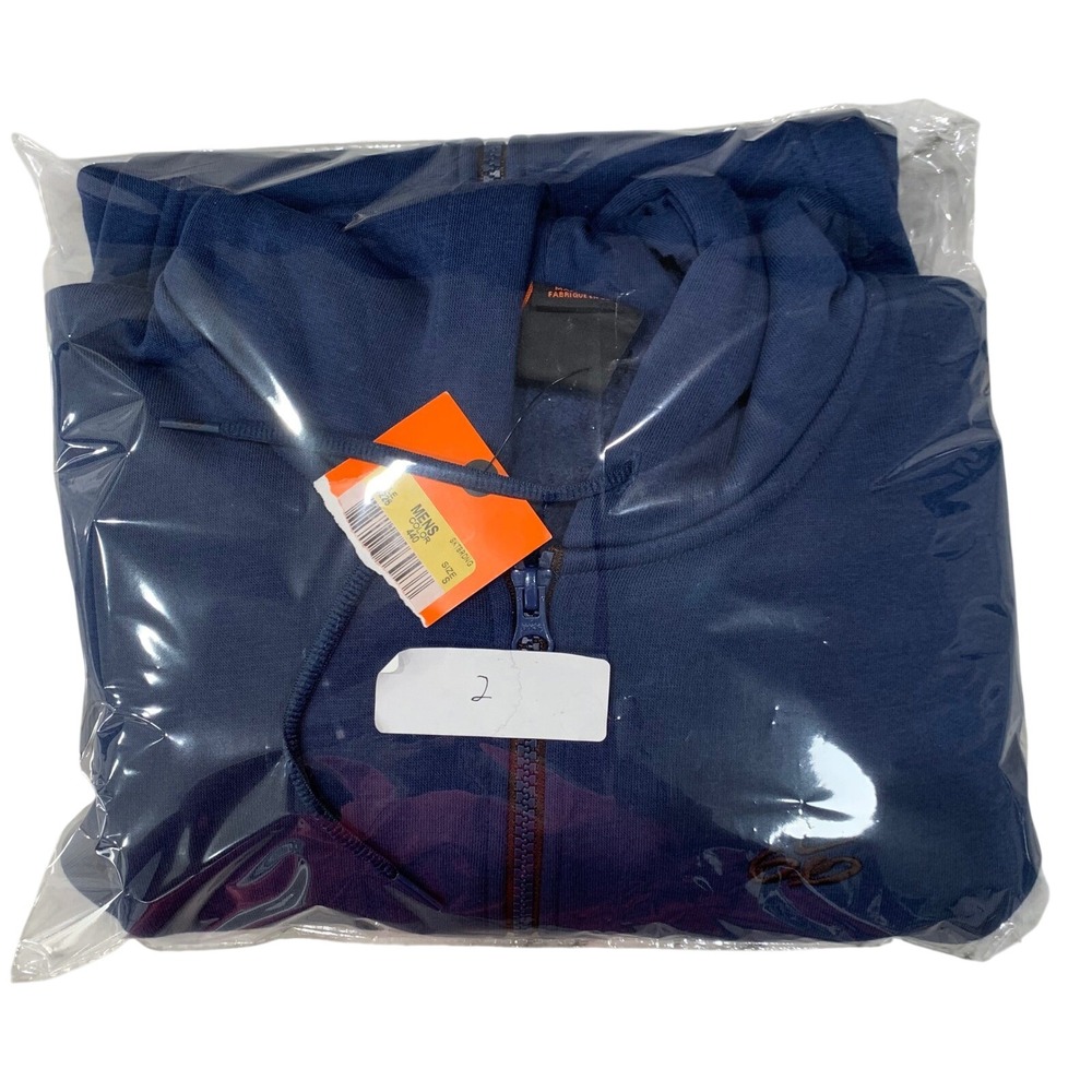 Nike 6.0 Full Zip Hoodie Men's Small Navy Blue Skateboarding Y2K Vintage NWT - Picture 11 of 11